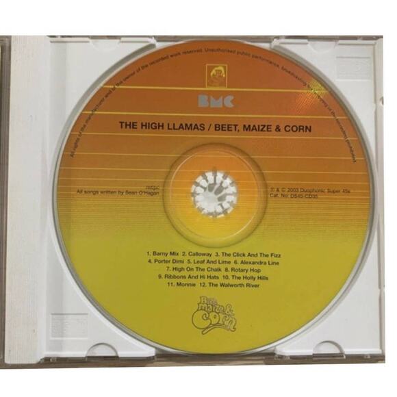 High Llamas Beet, Maize and Corn CD 2003 Duophonic Super MINT Import UK Music - Picture 3 of 4